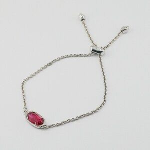 Kendra Scott Oval Fuchsia Glass Shell